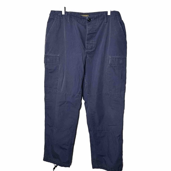 Propper Public Safety Button Fly Utility Pants Mens Large Blue 35-38W 26.5-29.5 - Picture 1 of 13